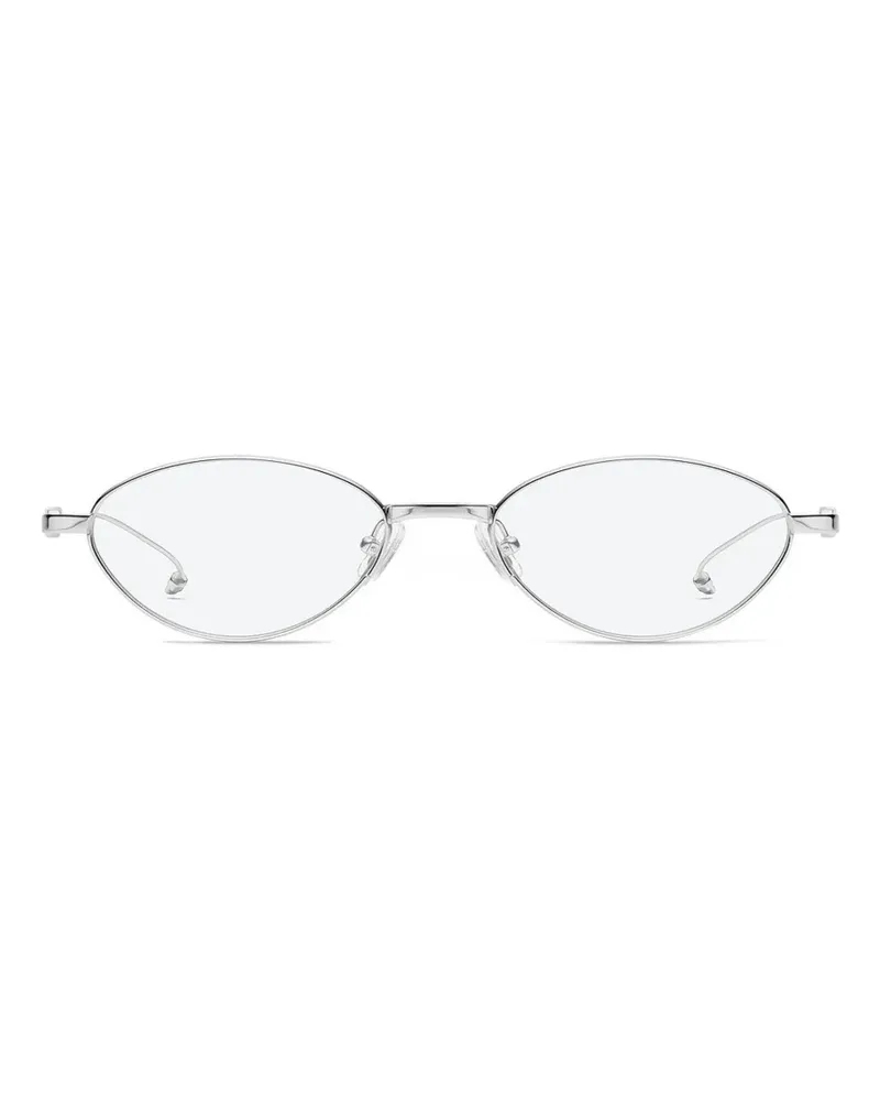Maison Margiela x Gentle Monster Eden 02 Brille mit rundem Gestell - Silber Silber