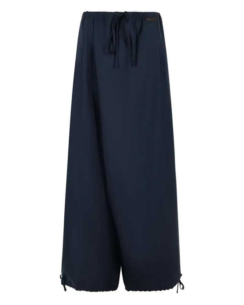 Marni Bundfaltenhose mit Kordelzug - Blau Blau