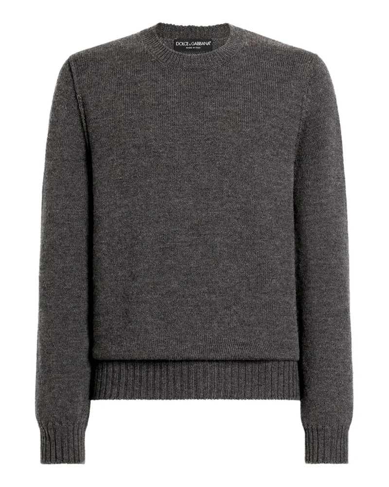 Dolce & Gabbana Pullover aus Schurwolle - Grau Grau