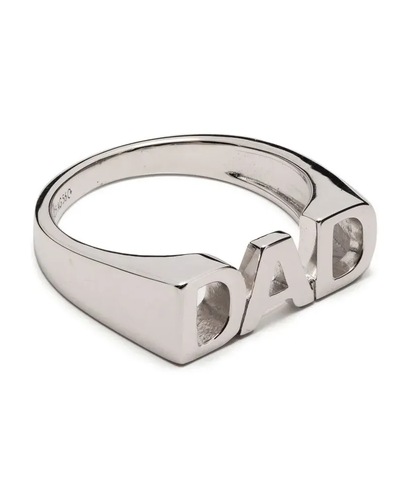 Maria Black Dad Ring - Silber Silber