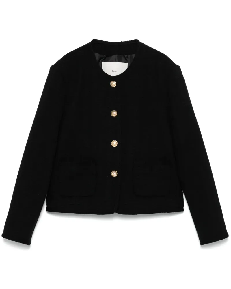 Dunst Tweed-Jacke - Schwarz Schwarz