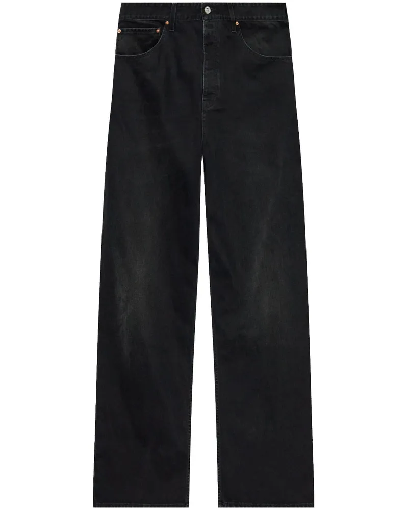 VETEMENTS Jeans mit weitem Bein - Schwarz Schwarz