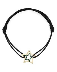 Aliita Estrella Cord-Armband Schwarz