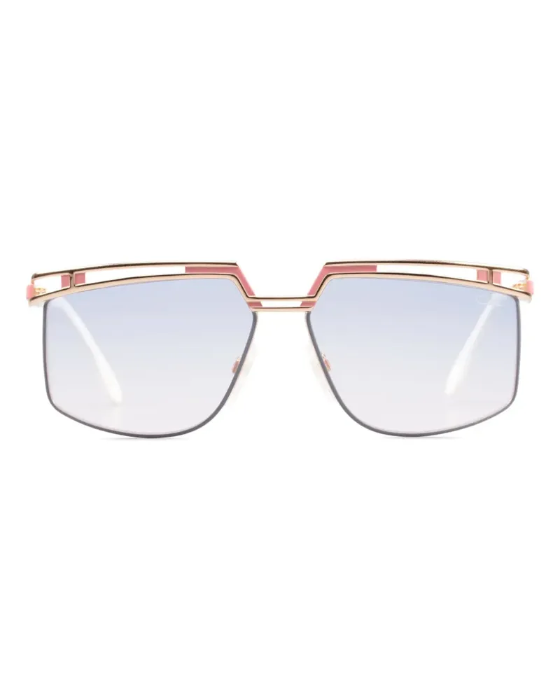 CAZAL Sonnenbrille mit eckigem Gestell - Rosa Rosa