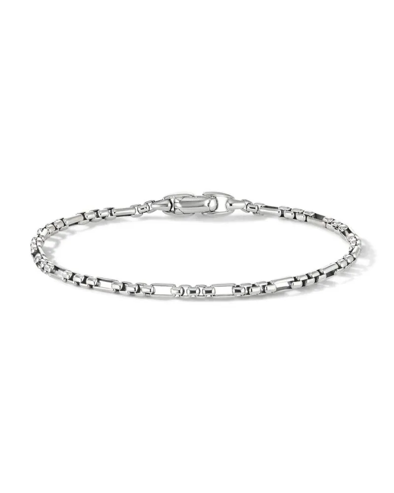 David Yurman Open Station Kettenarmband aus Sterlingsilber (3mm Silber