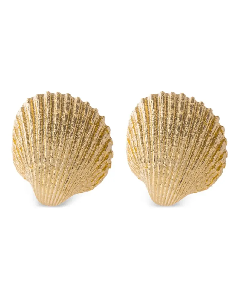 Federica Tosi Ohrringe mit Muschelmotiv - Gold Gold