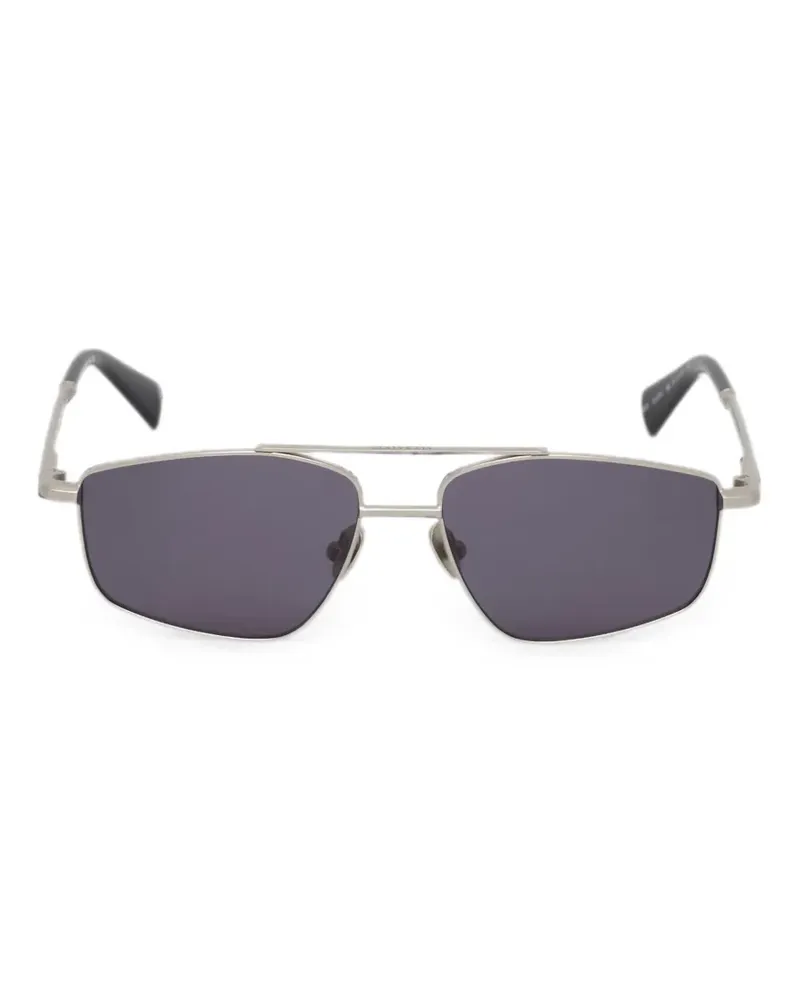 AllSaints Virgo geometric-frame sunglasses - Silber Silber