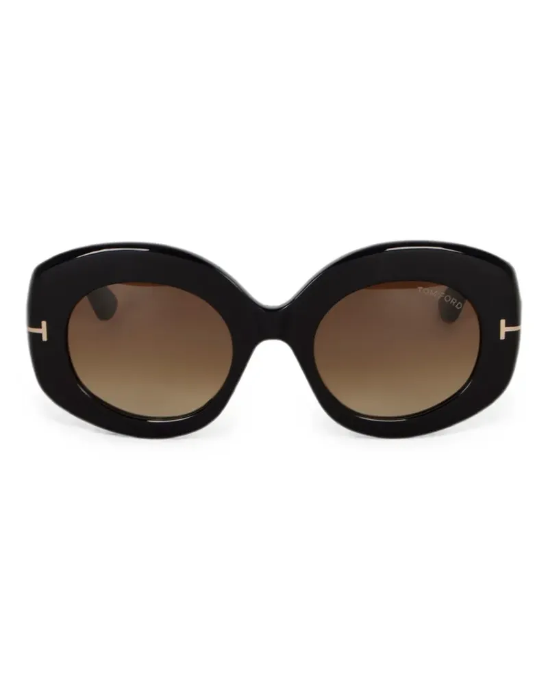 Tom Ford round-frame sunglasses - Schwarz Schwarz