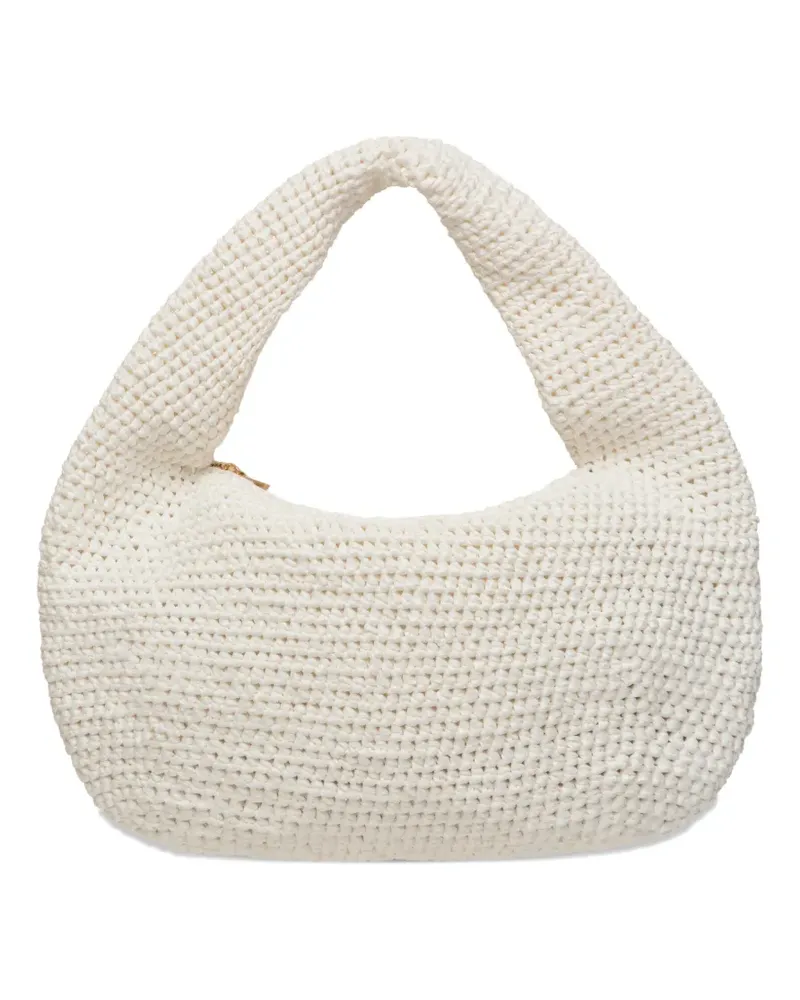 0711 Ibiza Schultertasche - Weiß Weiß