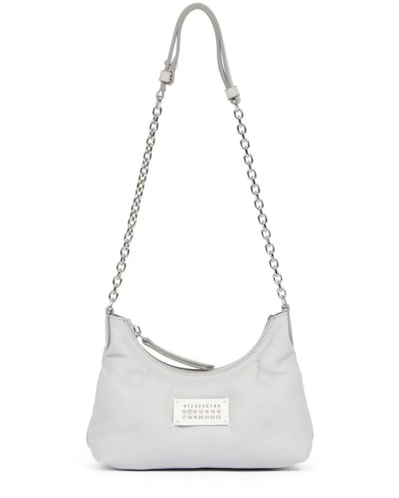 Maison Margiela Mini Glam Slam Schultertasche - Grau Grau