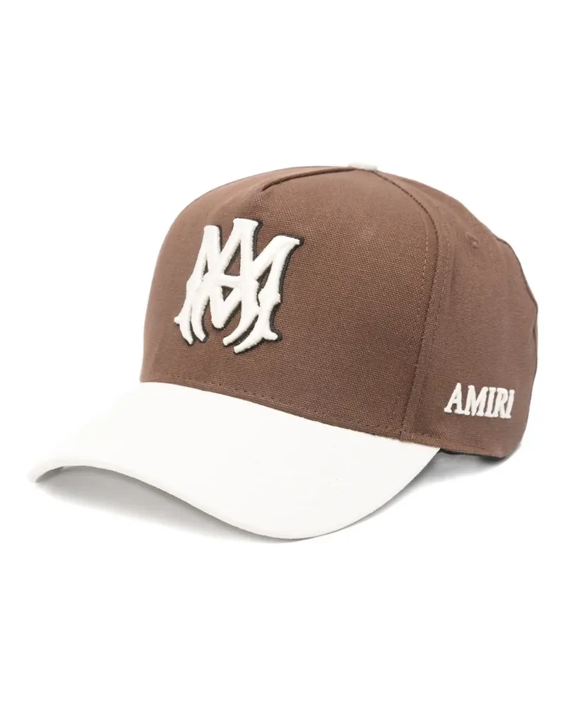 Amiri embroidered-logo baseball cap - Braun Braun