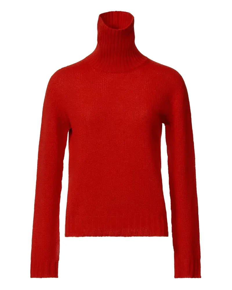 Fabiana Filippi turtleneck ribbed sweater - Rot Rot