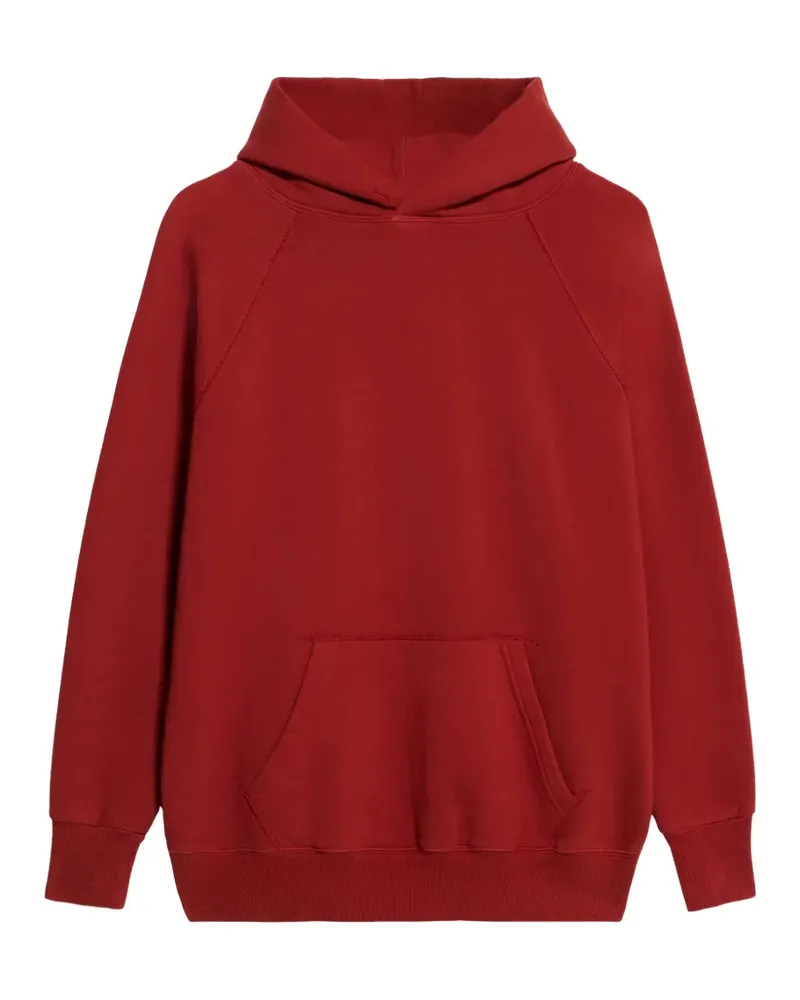 Fortela raglan sleeve pouch pocket hoodie - Rot Rot