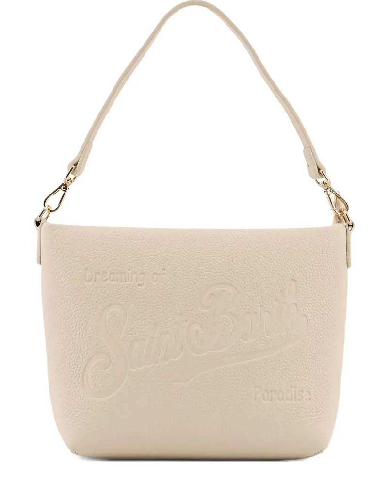 MC2 Saint Barth Aline leather shoulder bag - Nude Nude
