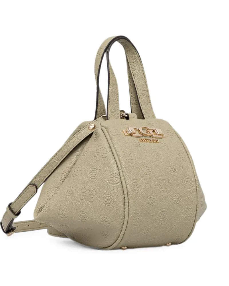 Guess Anise Tote Bag mit Logo-Prägung - Grün Grün