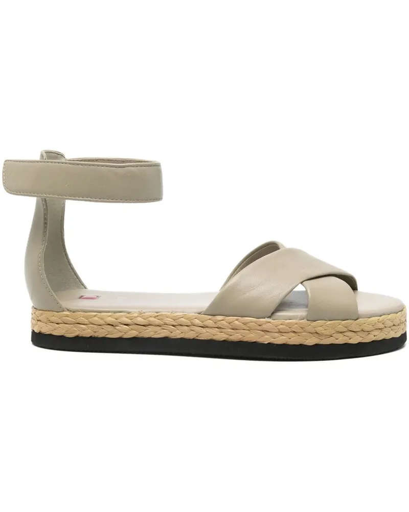 Högl Sandalen mit überkreuzten Riemen - Nude Nude