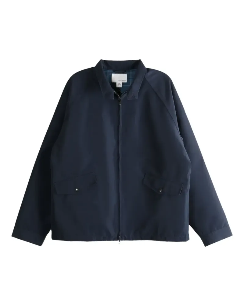 nanamica zip-front flap-pocket jacket - Blau Blau