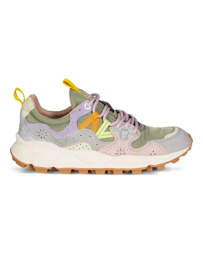 Flower MOUNTAIN Yamano 3 panelled sneakers - Rosa Rosa