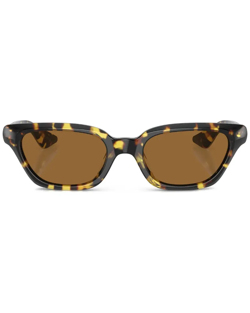 Oliver Peoples Sonnenbrille mit Cat-Eye-Gestell - Grün Grün