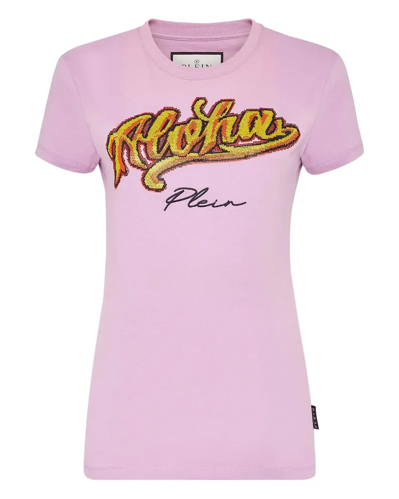 Philipp Plein Sexy Pure Hawaii T-Shirt - Rosa Rosa