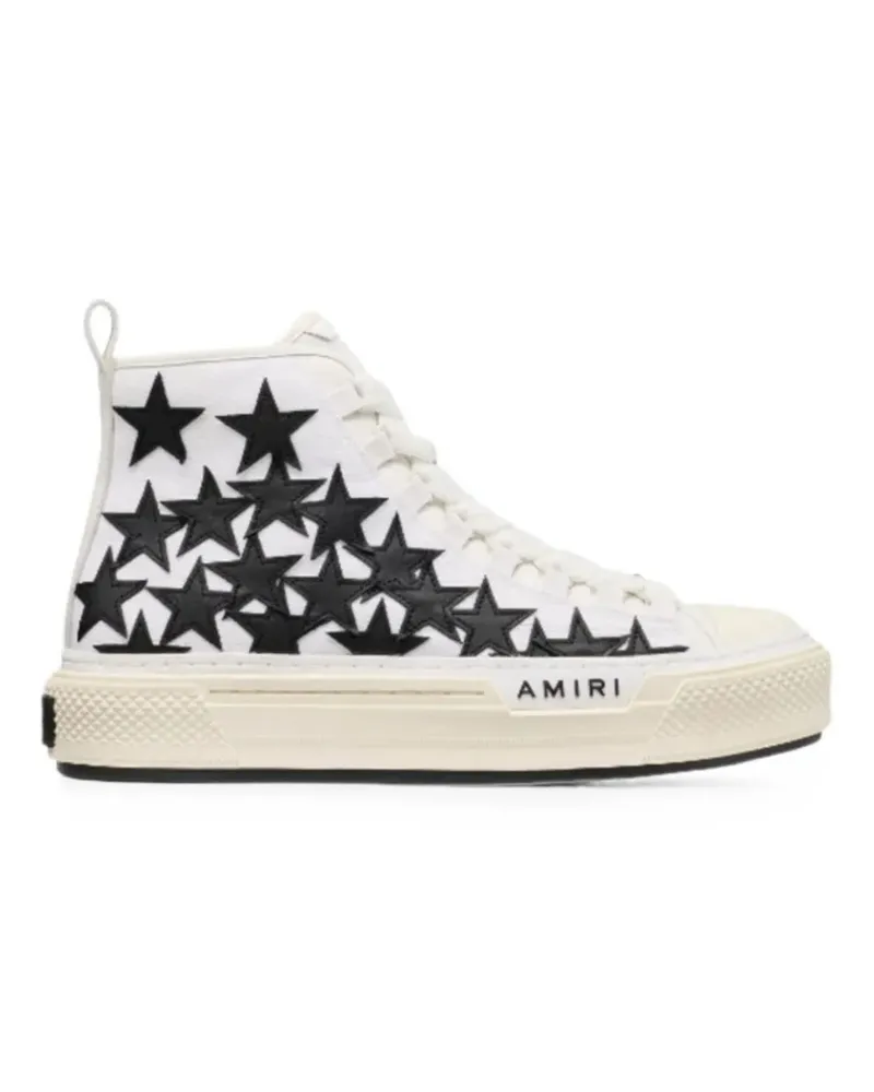 Amiri Stars Court High-Top-Sneakers - Weiß Weiß