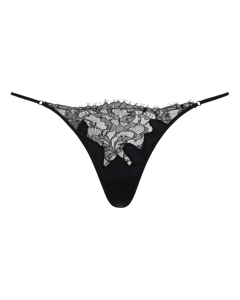 Kiki De Montparnasse Giselle Stringtanga - Schwarz Schwarz