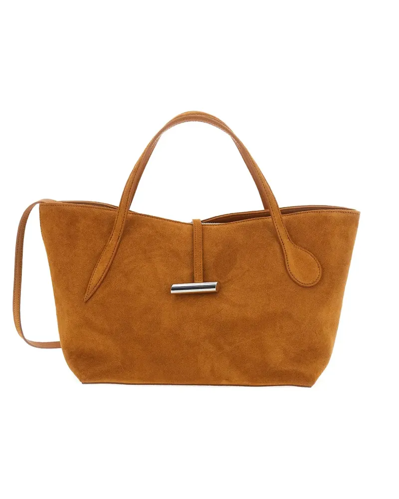 LITTLE LIFFNER Penne Tote Bag aus Wildleder - Braun Braun