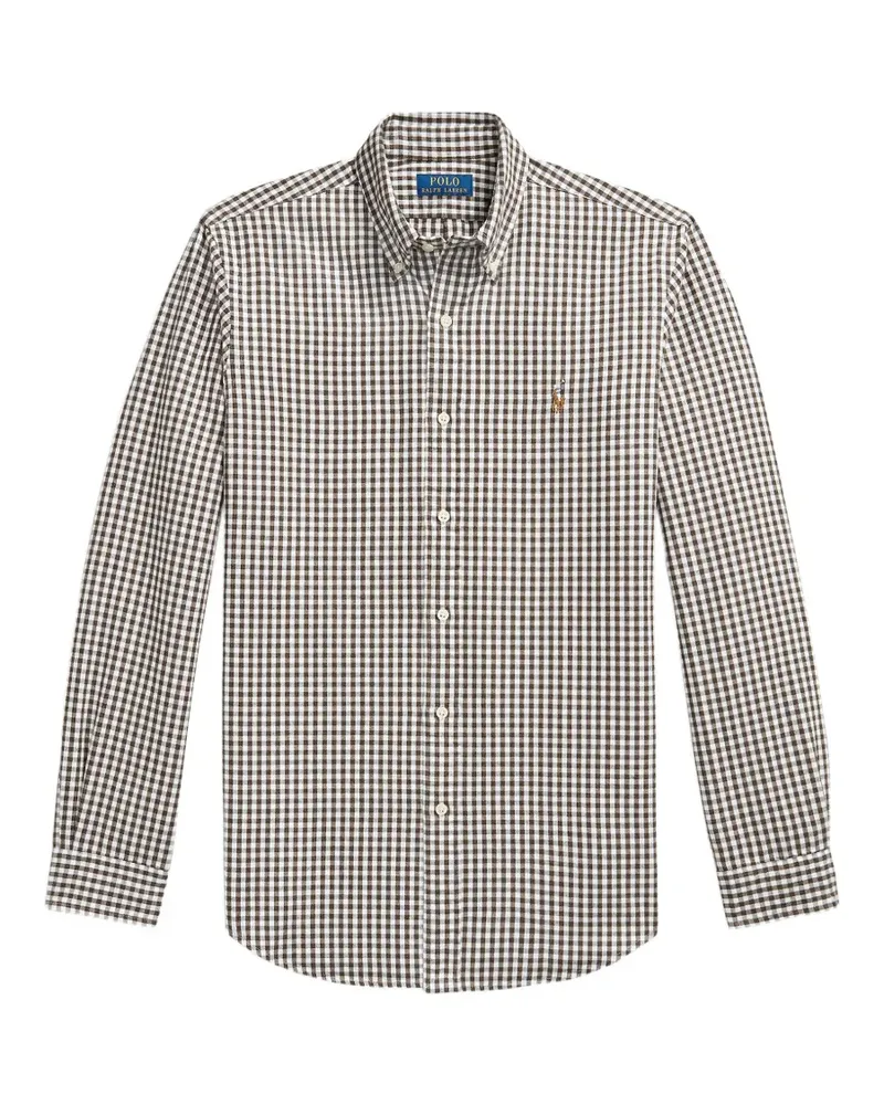 Ralph Lauren Kariertes Oxford-Hemd - Grün Grün
