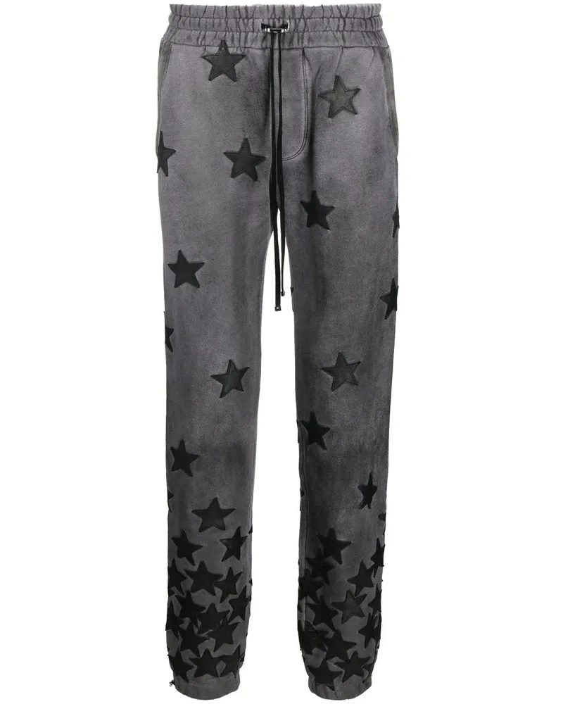 Amiri Jogginghose mit Sternmuster - Grau Grau