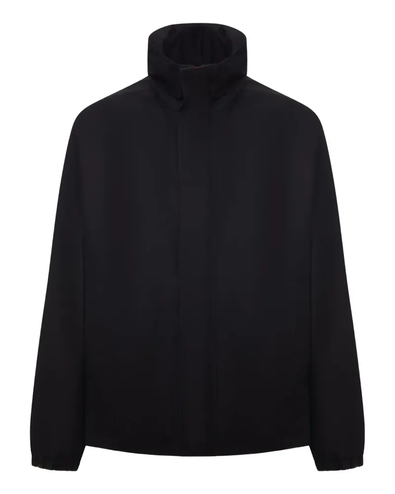 Gucci high-neck raglan-sleeve jacket - Schwarz Schwarz