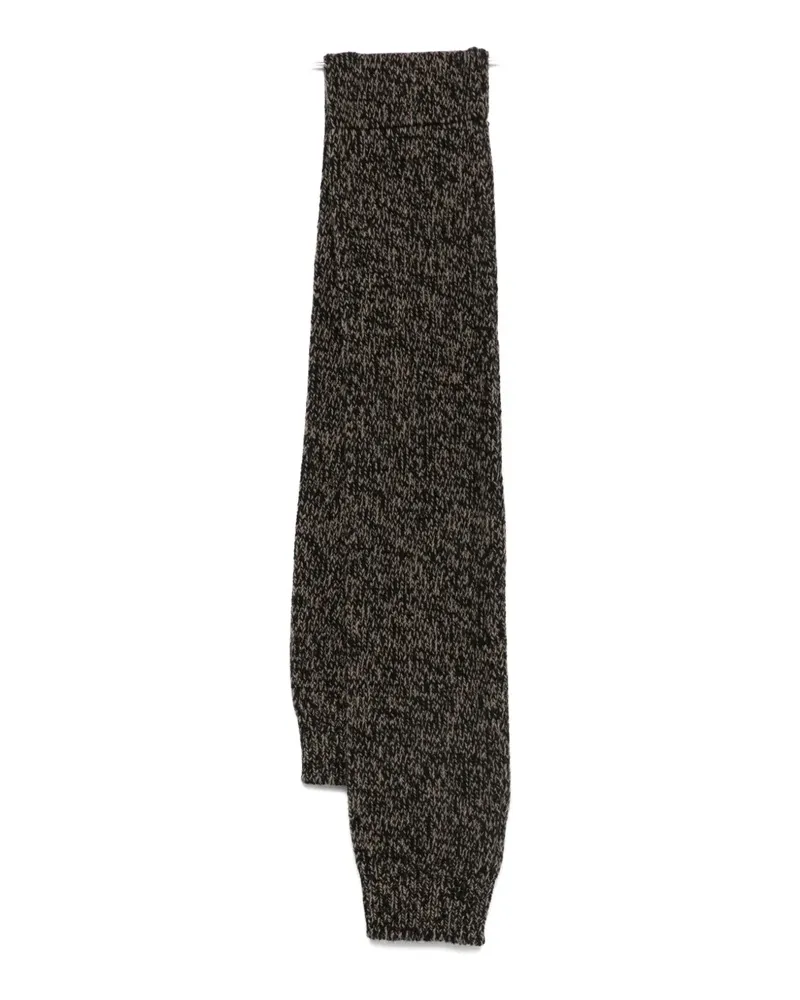 Our Legacy wool scarf - Schwarz Schwarz