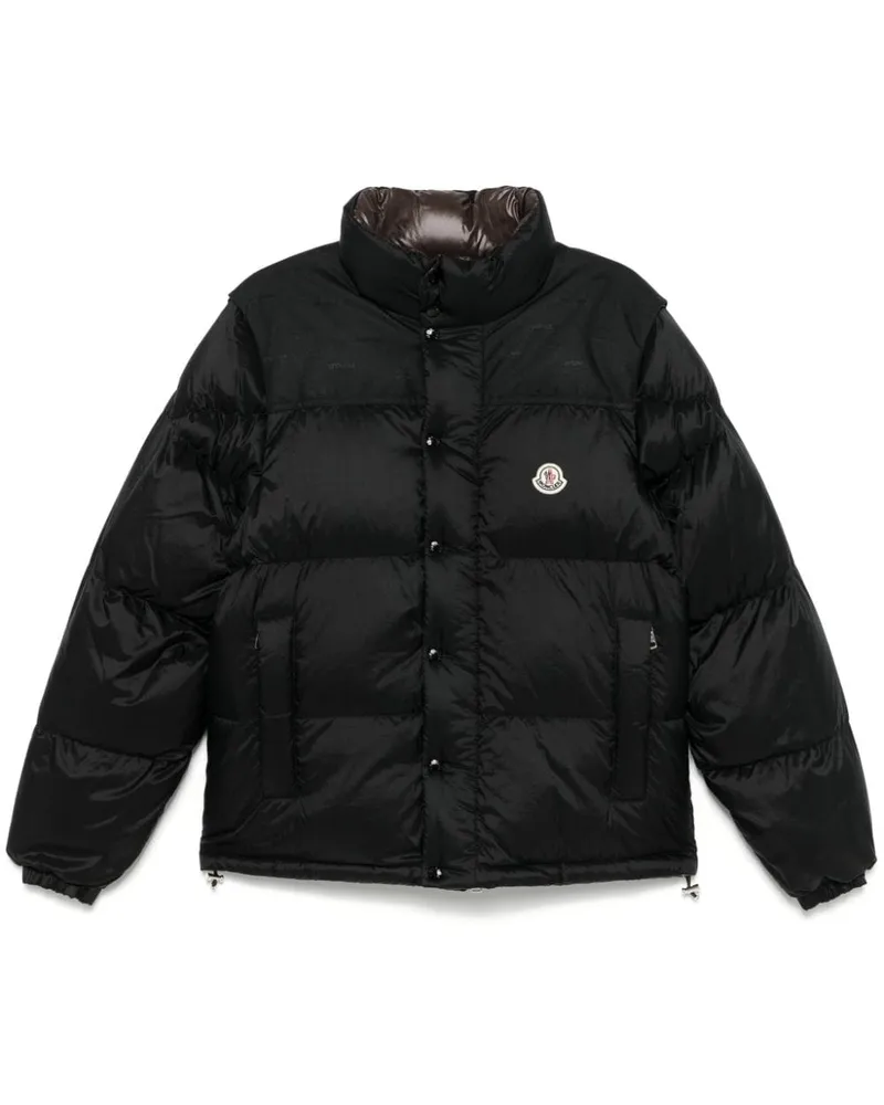 Moncler Wendbare Verone Jacke - Schwarz Schwarz