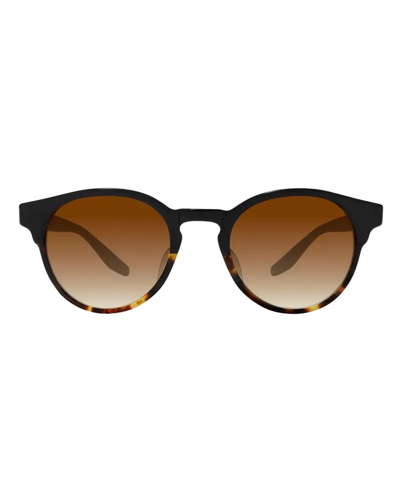 Barton Perreira Beckford Sonnenbrille mit rundem Gestell - Braun Braun