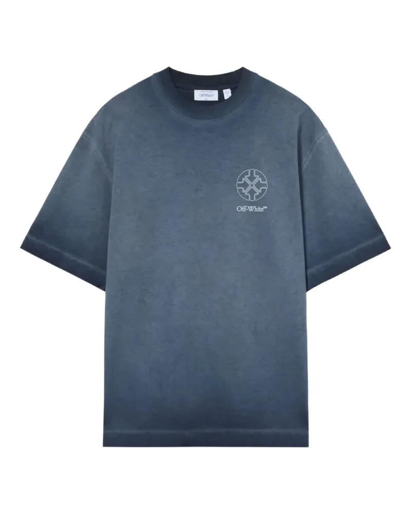 OFF-WHITE Offline Half Arrow T-Shirt - Blau Blau