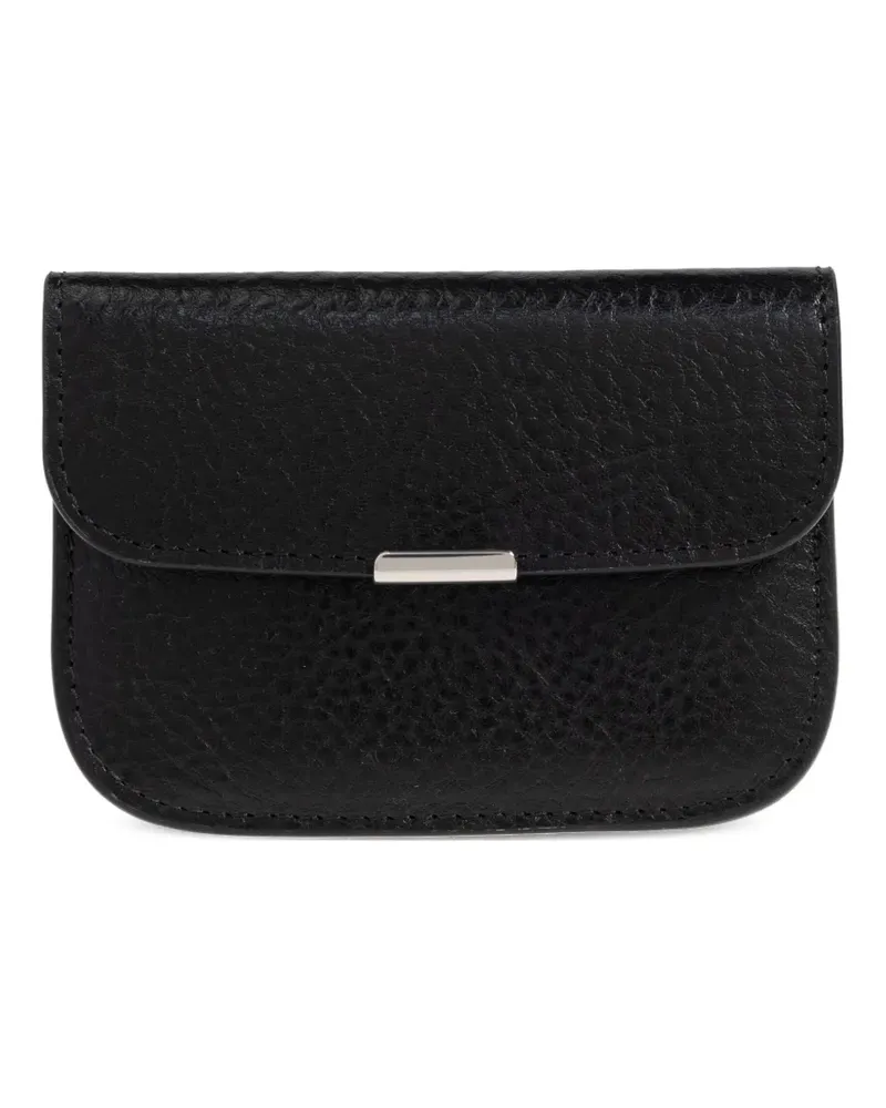 Christophe Lemaire Soft Tab Portemonnaie - Schwarz Schwarz