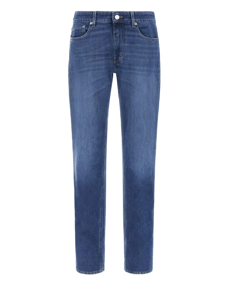Roberto Cavalli Skinny-Jeans mit Logo-Applikation - Blau Blau