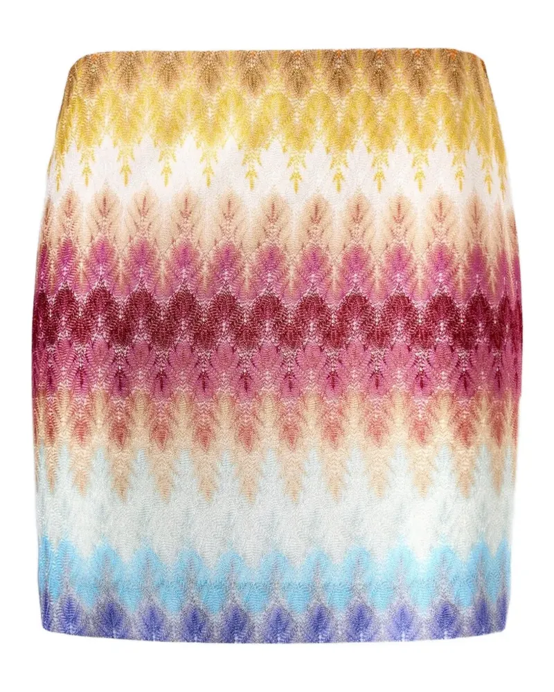 Missoni zigzag-knit skirt - Rosa Rosa