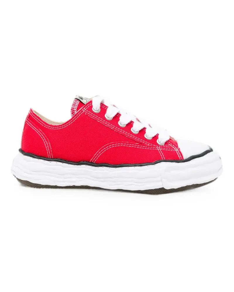 MIHARAYASUHIRO Sneakers im Used-Look - Rot Rot