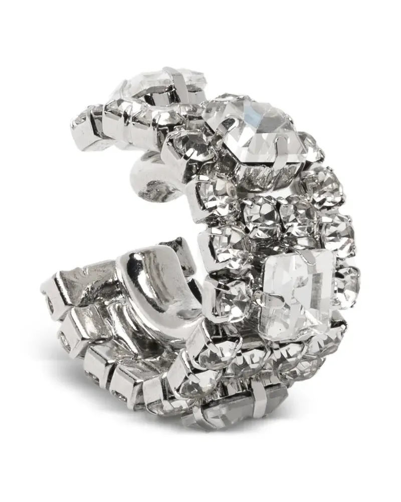 Patrizia Pepe crystal-embellished ear cuff - Silber Silber