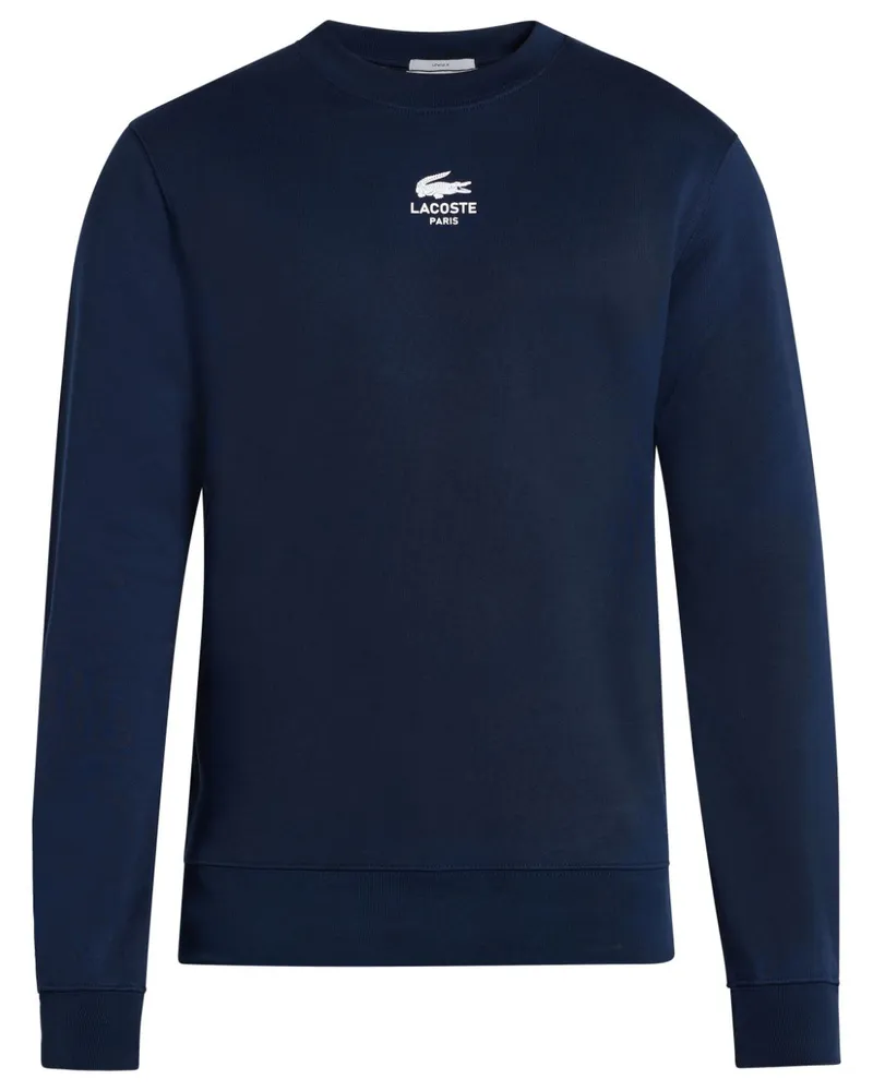 Lacoste Sweatshirt mit Logo-Print - Blau Blau