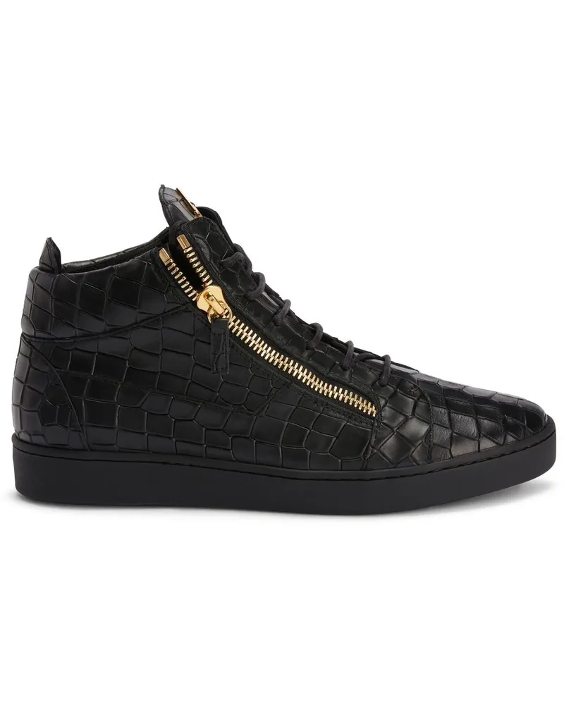 Giuseppe Zanotti Kriss Sneakers mit Schnürung Schwarz