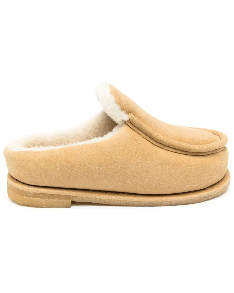 J.W.Anderson Mules aus Wildleder - Braun Braun