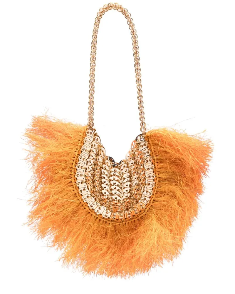 Paco Rabanne 1969 Moon Shopper mit Fransen - Gold Gold