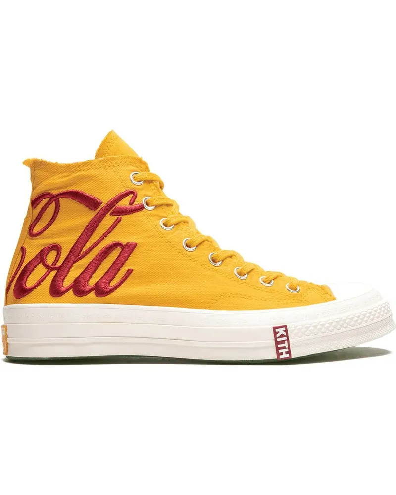 Converse Kith x Coca Cola '1970 All Star' High-Top-Sneakers - Gelb Gelb