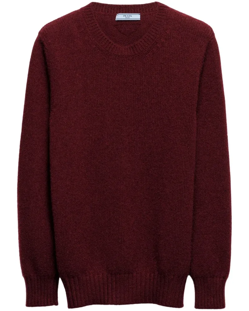 Prada Kaschmirpullover mit Rollkragen - Rot Rot