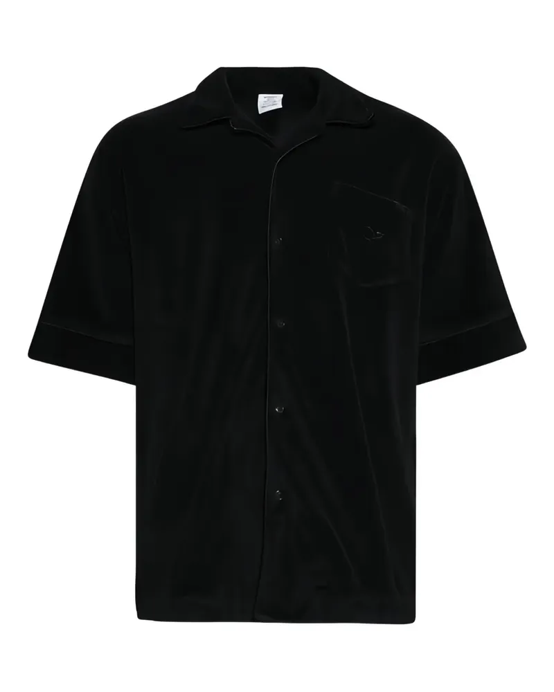 VETEMENTS Towel Hemd - Schwarz Schwarz