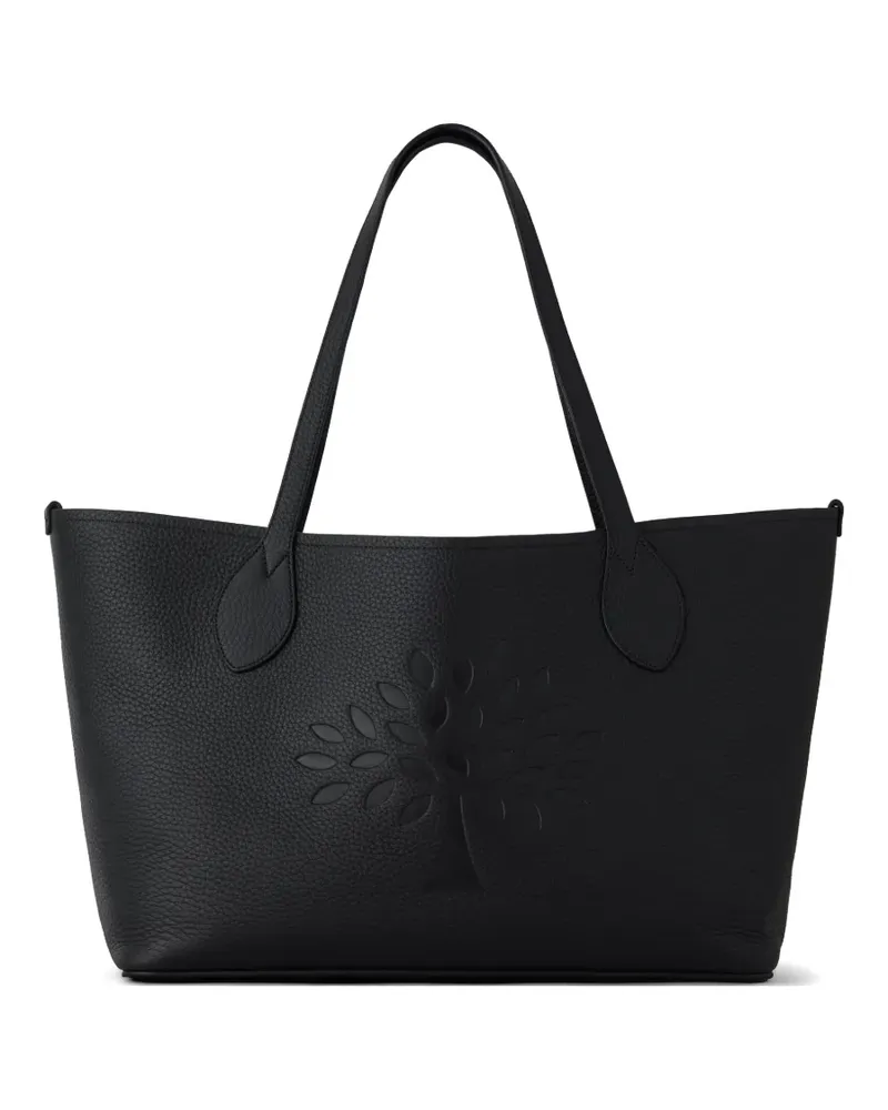 Mulberry Tree heavy-grain tote bag - Schwarz Schwarz