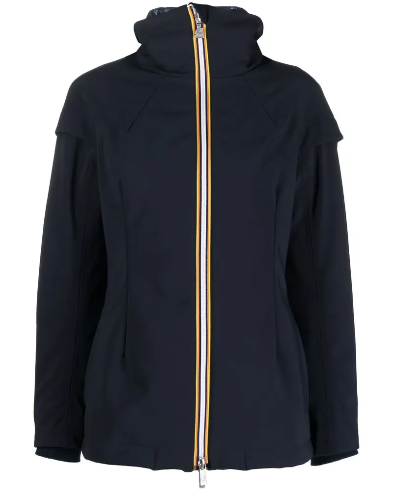 K-Way Leichte Jacke mit Reißverschluss - Blau Blau
