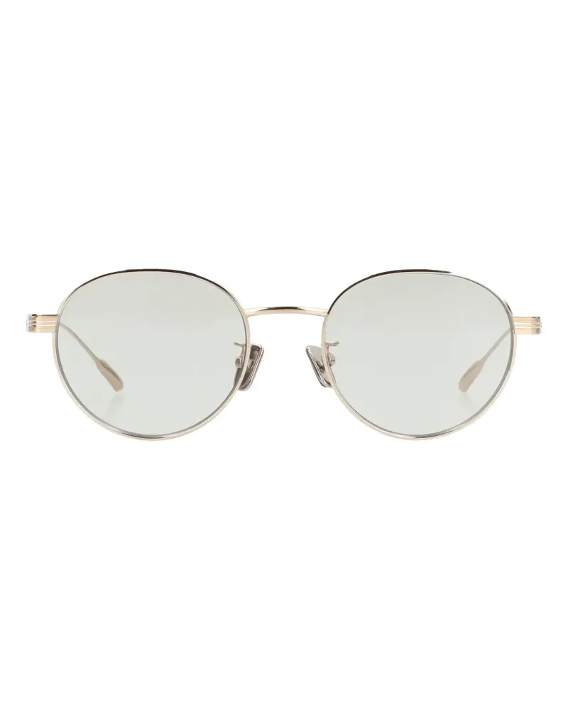 Moncler Subtila round-frame sunglasses - Gold Gold