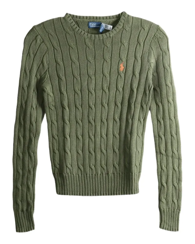 Ralph Lauren Julianna Pullover mit Zopfmuster - Grün Grün